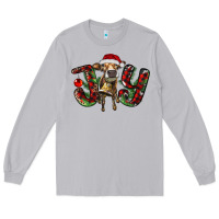 Moon Dust christmas joy with heifer Long Sleeve Tee - RanaPortraitStore