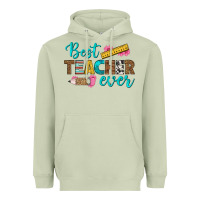 Matcha best teacher ever Heavyweight Hoodie - BundleAndBundleShop