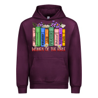 Mauve Wine women of the bible Urban Hoodie - MaliasSmallBusiness