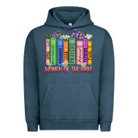 Pigment Midnight Navy women of the bible Urban Hoodie - MaliasSmallBusiness