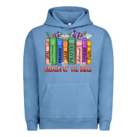 Pigment Pebble Blue women of the bible Urban Hoodie - MaliasSmallBusiness