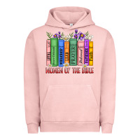 Pigment Salmon women of the bible Urban Hoodie - MaliasSmallBusiness