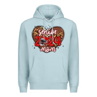 Blue Mist senior 2024 mom football Premium Hoodie - MaliasSmallBusiness