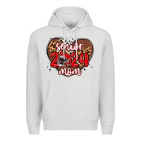 Dove Grey senior 2024 mom football Premium Hoodie - MaliasSmallBusiness