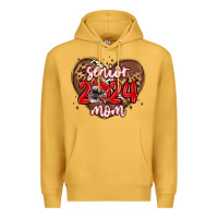 Mustard senior 2024 mom football Premium Hoodie - MaliasSmallBusiness