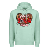 Seafoam senior 2024 mom football Premium Hoodie - MaliasSmallBusiness