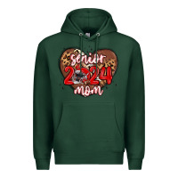 Sports Green senior 2024 mom football Premium Hoodie - MaliasSmallBusiness