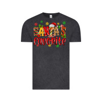 Vintage Black santa's favorite Vintage Tee - MaliasSmallBusiness
