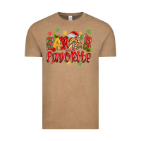 Vintage Coffee santa's favorite Vintage Tee - MaliasSmallBusiness