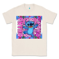 Natural stitch ohana Classic Tee - Zillion Design Studio