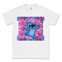 White stitch ohana Classic Tee - Zillion Design Studio
