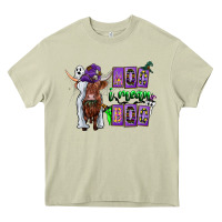 Mossy Moo I Mean Boo Heavy Core Tee - CowhideDigitalArt