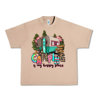 Burro camping is my happy place Urban Heavy Tee - RanaPortraitStore