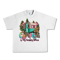 Lunar Rock camping is my happy place Urban Heavy Tee - RanaPortraitStore