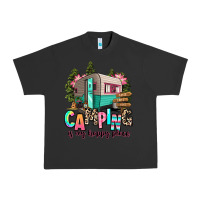 Pigment Black camping is my happy place Urban Heavy Tee - RanaPortraitStore