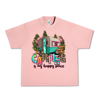 Salmon camping is my happy place Urban Heavy Tee - RanaPortraitStore