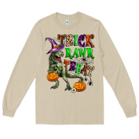 Mushroom trick rawr treat Long Sleeve Tee - Zillion Design Studio