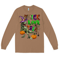 Toasted Coconut trick rawr treat Long Sleeve Tee - Zillion Design Studio