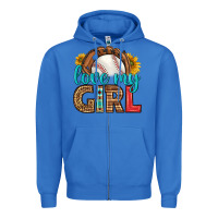 Love My Girl Baseball Zipper Hoodie | Teevron
