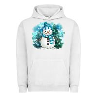 Pigment Lunar Rock winter snowman Urban Hoodie - MaliasSmallBusiness