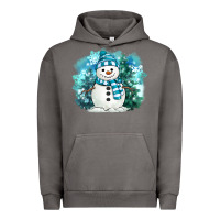 Pigment Tornado winter snowman Urban Hoodie - MaliasSmallBusiness