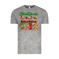 Cloud Rock christmas crew  deer Vintage Tee - MaliasSmallBusiness