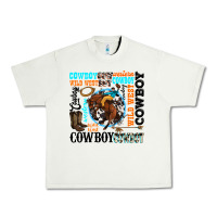 Pistachio western cowboy wild west Urban Heavy Tee - texasbilliewilder