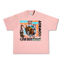 Salmon western cowboy wild west Urban Heavy Tee - texasbilliewilder