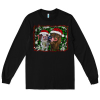 Black christmas heifers Long Sleeve Tee - RanaPortraitStore