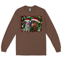 Chestnut christmas heifers Long Sleeve Tee - RanaPortraitStore