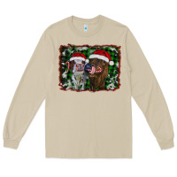 Mushroom christmas heifers Long Sleeve Tee - RanaPortraitStore