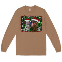Toasted Coconut christmas heifers Long Sleeve Tee - RanaPortraitStore
