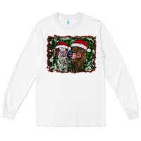 White christmas heifers Long Sleeve Tee - RanaPortraitStore