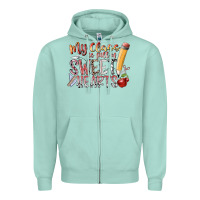 Seafoam my class is full of sweet hearts Zipper Hoodie - RacoonDesign