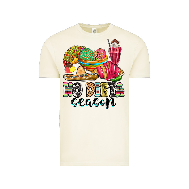 No Dieta Season Vintage Tee by MaliasSmallBusiness | Teevron