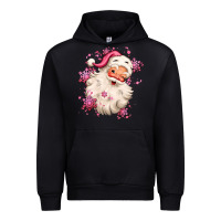 Black pink christmas santa claus Urban Hoodie - MaliasSmallBusiness