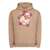 Pigment Burro pink christmas santa claus Urban Hoodie - MaliasSmallBusiness