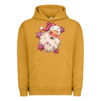 Pigment Peanut Butter pink christmas santa claus Urban Hoodie - MaliasSmallBusiness