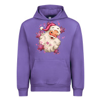 Tulip pink christmas santa claus Urban Hoodie - MaliasSmallBusiness