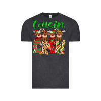 Vintage Black cousin crew christmas deer Vintage Tee - MaliasSmallBusiness