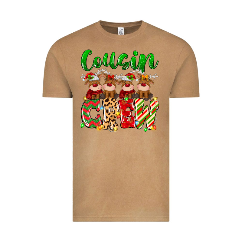 Cousin Crew Christmas Deer Vintage Tee by MaliasSmallBusiness | Teevron