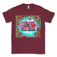 Burgundy some moms cuss too much it's me i'm some moms Classic Tee - Zillion Design Studio
