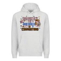 Dove Grey raising my husband is exhausting Premium Hoodie - MaliasSmallBusiness