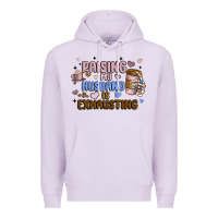 Lilac raising my husband is exhausting Premium Hoodie - MaliasSmallBusiness