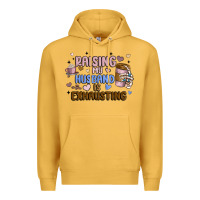 Mustard raising my husband is exhausting Premium Hoodie - MaliasSmallBusiness