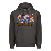 Smoke raising my husband is exhausting Premium Hoodie - MaliasSmallBusiness
