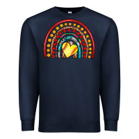 Navy softball rainbow Premium Sweatshirt - Artiststas