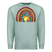 Seafoam softball rainbow Premium Sweatshirt - Artiststas