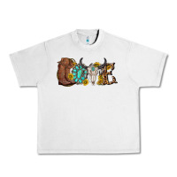 Lunar Rock western love bull skull with gemstone and sunflowe Urban Heavy Tee - texasbilliewilder