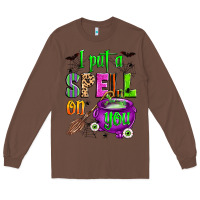 Chestnut i put a spell on you Long Sleeve Tee - Zillion Design Studio